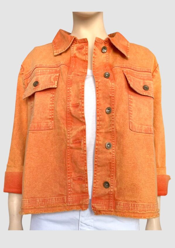Zionne Drill Cotton Jacket